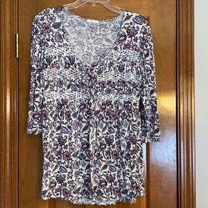 Maurice’s XXL flower blouse